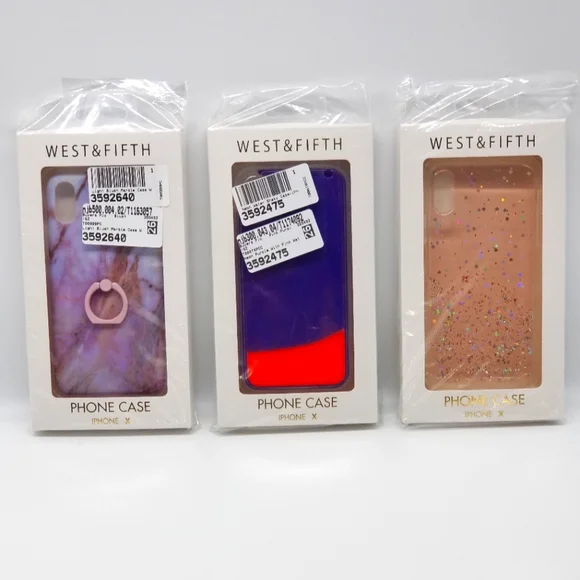 West & Fifth IPHONE X Cases