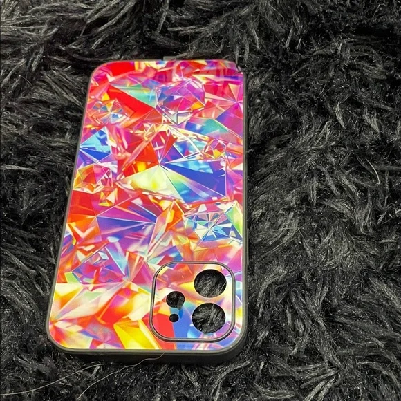 Colorful Geometric Phone Case LIGHTS UP!!!