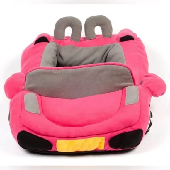Dog bed pink convertible large new princess bed thick fluffy