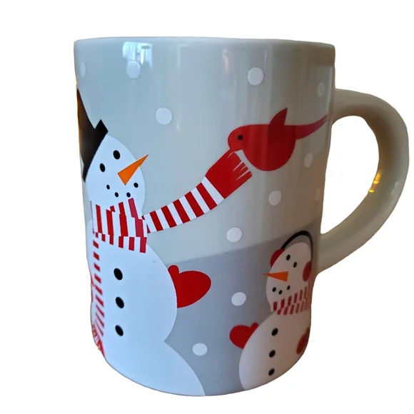☃️2017 Crate & Barrel snowman mug
