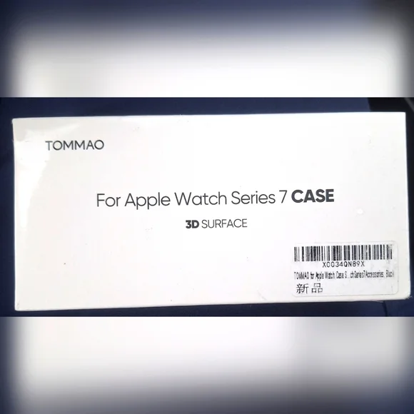 2 Pack Tempered Glass Screen Protectors for Apple Watch Series 7 - NEW