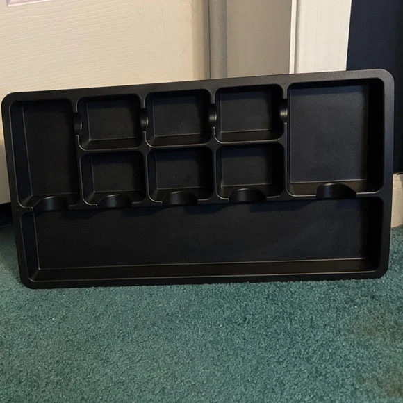 Black Organizer Drawer Tray