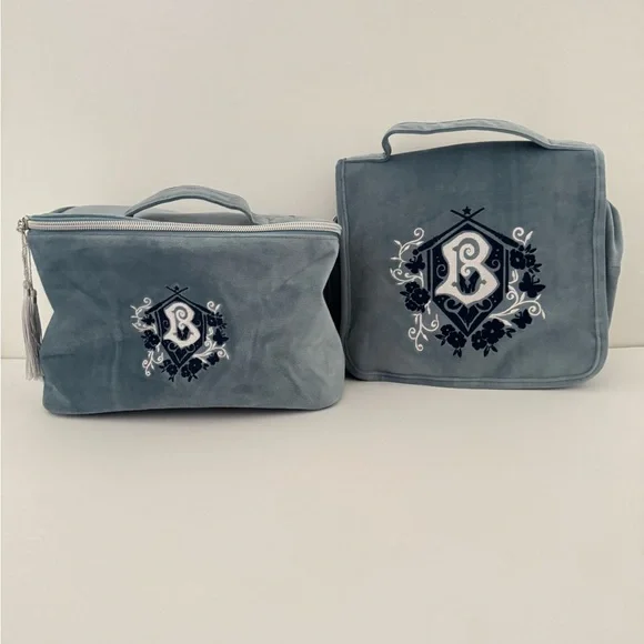 LitJoy Harry Potter Beauxbatons Travel Case Set • Makeup Bag + Hanging Organizer