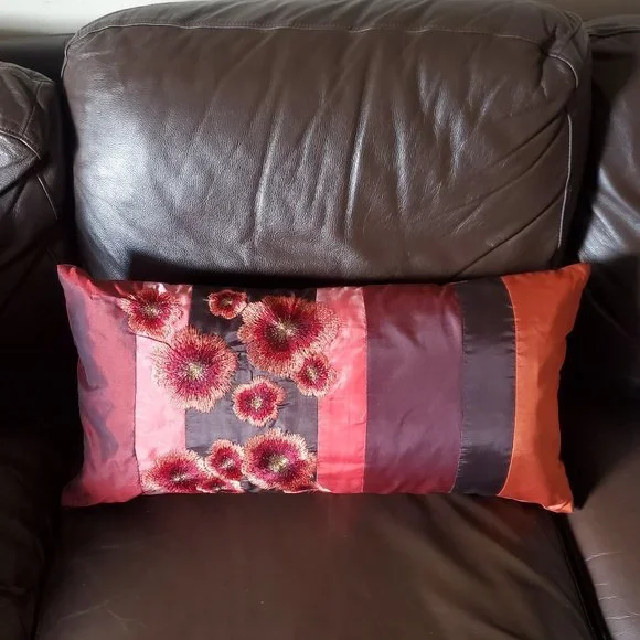 Crate & Barrel Brera Stripe Pillow - EUC