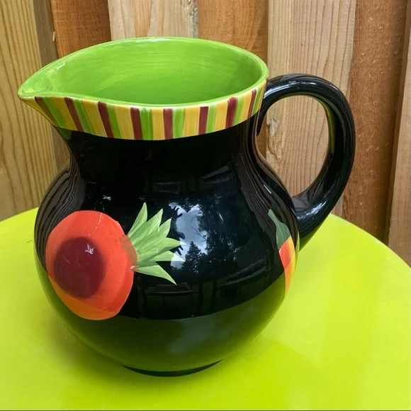 Crate & Barrel Pimienta Caliente Pitcher