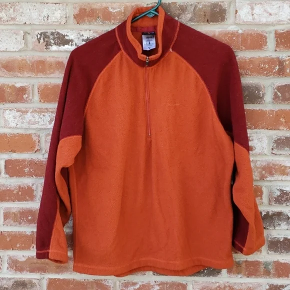 Vintage Patagonia Men Capilene Quarter Zip Sweatshirt Size M Outdoor Sustainable
