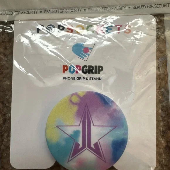 PopSocket PopGrip - Tie-Dye Star Design