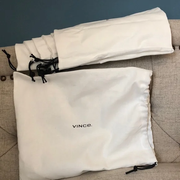 2 New Vince shoe bags