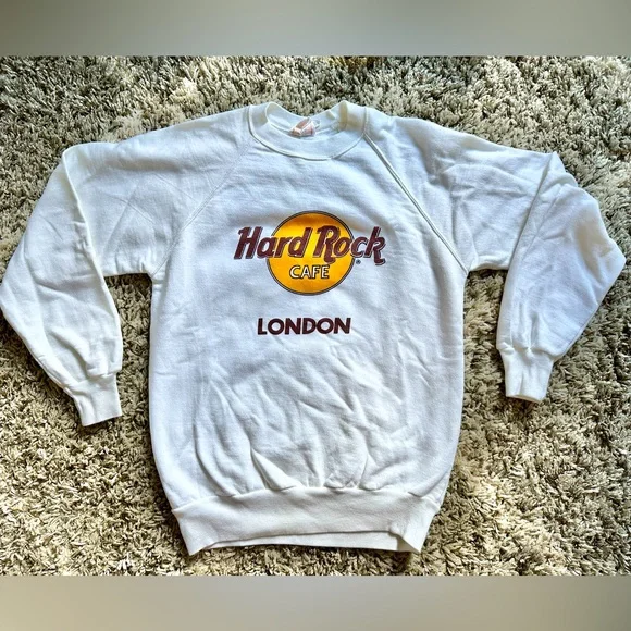 Vintage Hard Rock Cafe London crewneck sweatshirt