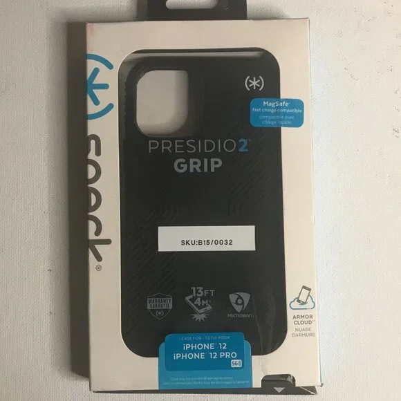 Speck Presidio Perfect-Clear Series Case for Apple iPhone 12 Pro