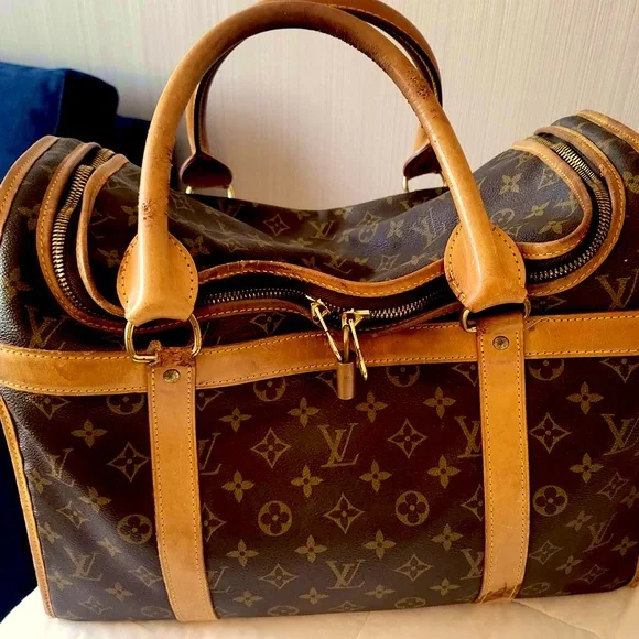 Louis Vuitton Vintage dog carrier