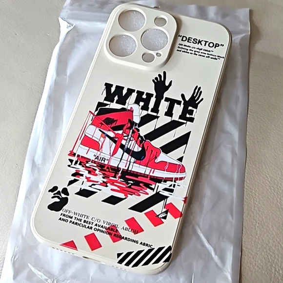 NEW!13promax OFF-WHITE PHONE CASE!!