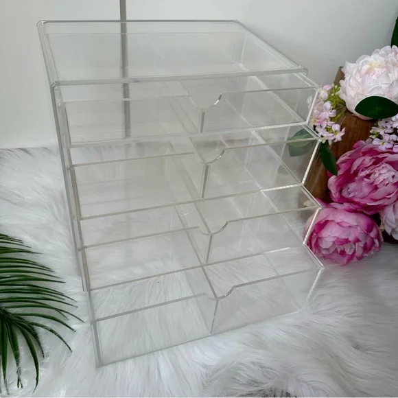 OnDisplay 4 Tier Acrylic Cosmetic/Makeup Organizer