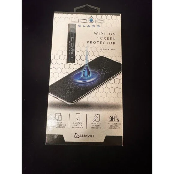 Wipe On Screen Protector- works on phones, tablets, and watches