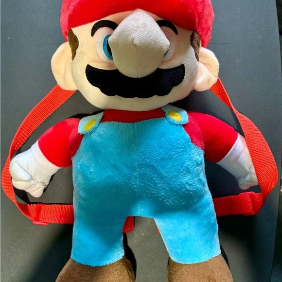 Nintendo Super Mario Plush 2025 back pack.