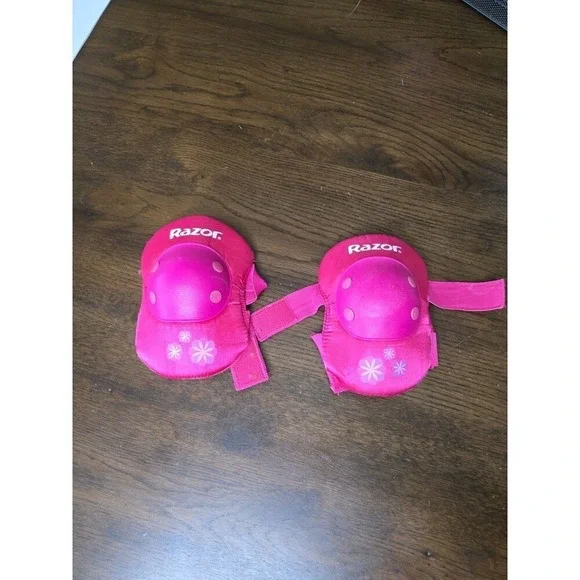 RAZOR Sweet Pea Pink Multi-Sport ELBOW PADS GUARDS Youth 8+