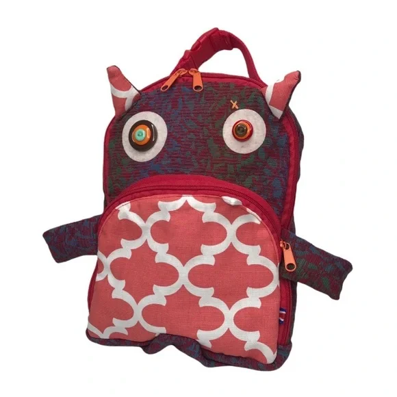 Local Keeps Monster School Lunch Misc Bag‎ Handmade
