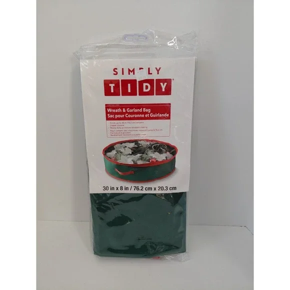 Simply Tidy Christmas Wreath & Garland Storage Bag 30