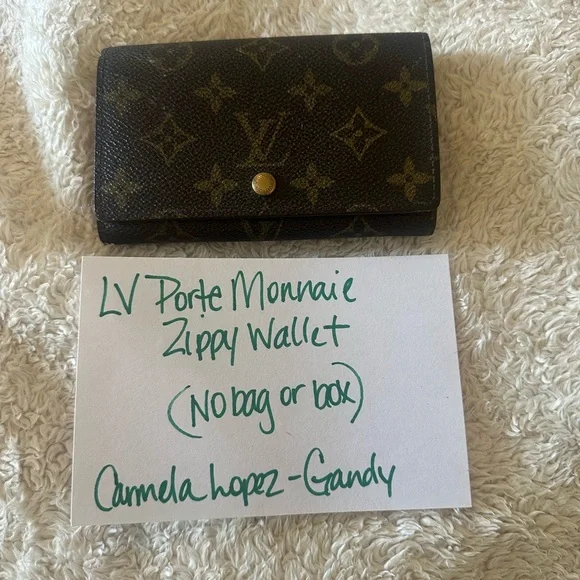 Louis Vuitton Brown Monogram Wallet