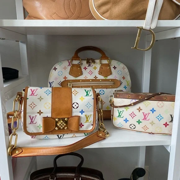 Louis Vuitton Multicolor Monogram Patti Shoulder Bag