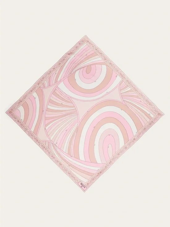 NEW PUCCI IRIDE PRINT SILK SCARF