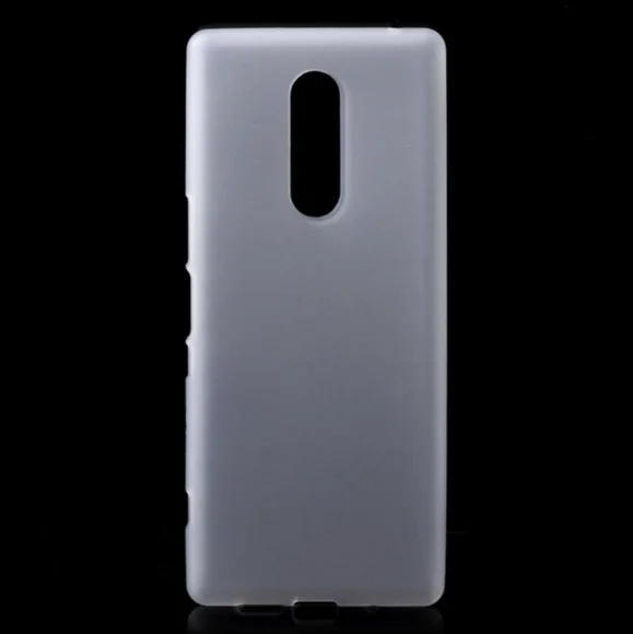Sony Xperia 1 Case, Soft TPU Back Cover Shockproof Silicone Bumper Anti-Fingerpr
