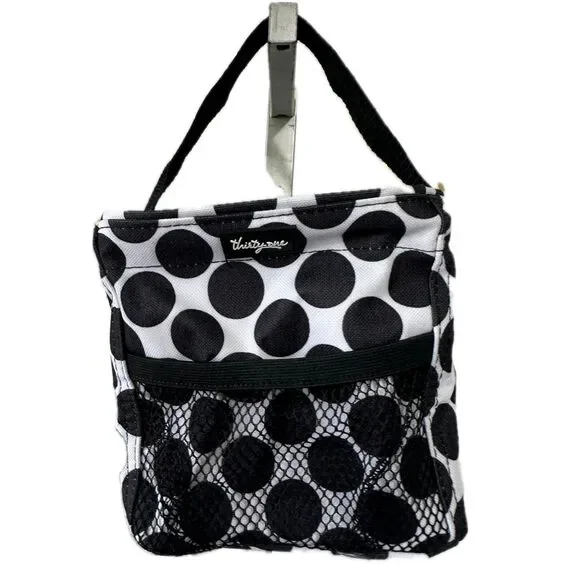 Thirty One Littles Carry All Caddy Storage Open Container Spotty Dot Retired