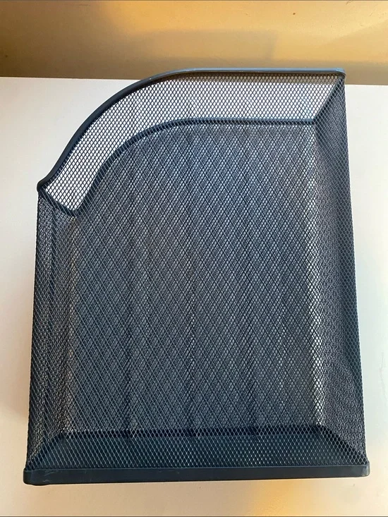 Metal Mesh Magazine File Holder