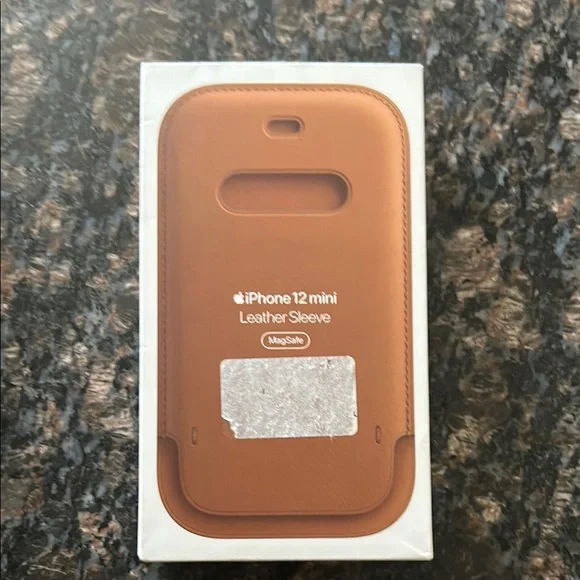 Apple Brown Leather iPhone Cover Premium Finish