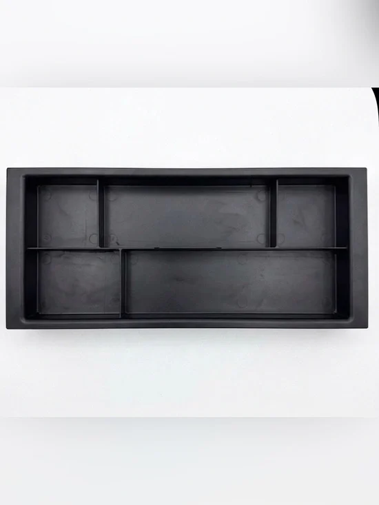 Black Plastic Tray Organizer