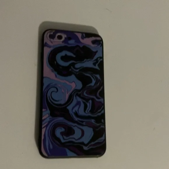 Stylish Purple and Black Phone Case