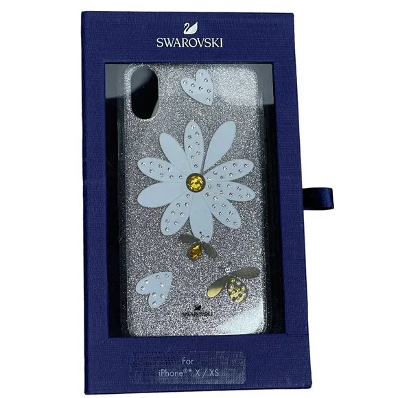 Swarovski Eternal Flower Heart Bee Print Iphone X / XS Case