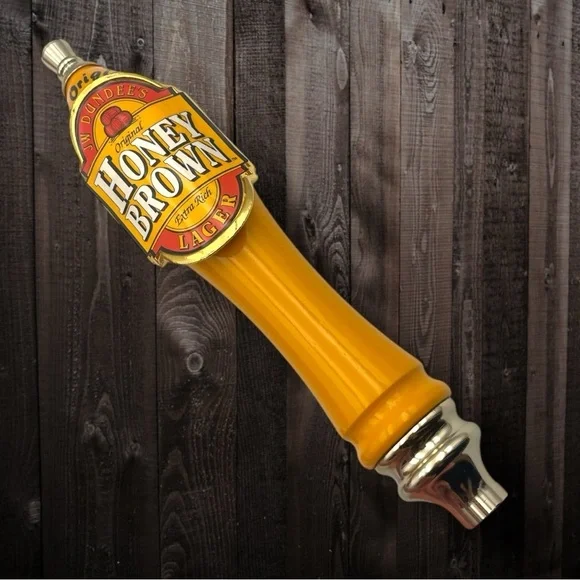 Honey Brown Lager Beer Tap Handle NIB!