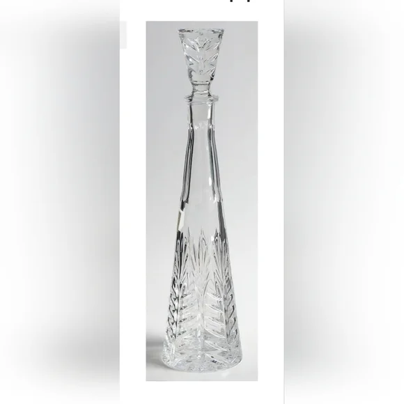 Portico | Crystal Decanter & Stopper | Crystal Clear Industries | Fifth Avenue