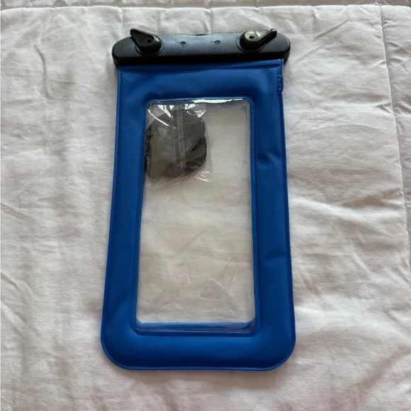 Waterproof Floating Blue Phone Pouch. NWOT. Out of package but not opened.