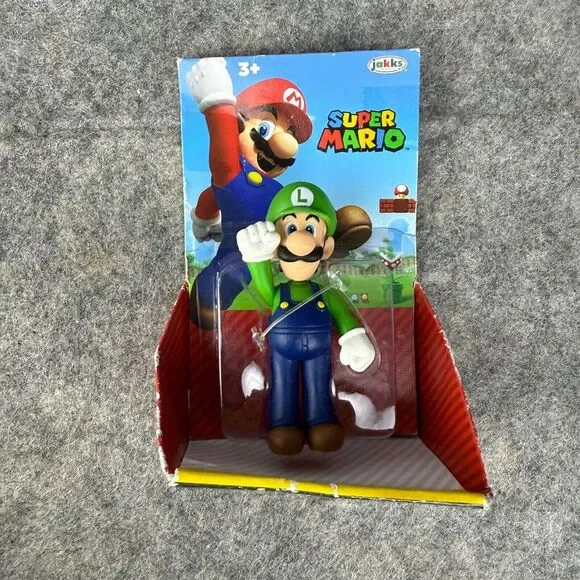 Luigi World of Nintendo‎ Collectible Figure by JAKKS Pacific Super Mario 40106
