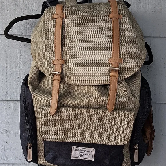 Eddie Bauer Canvas Backpack