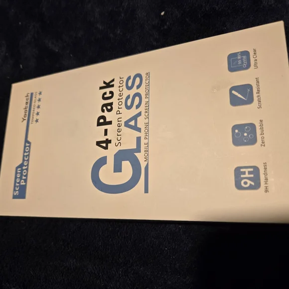4-Pack Glass Screen Protector