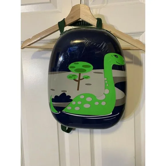 Blue‎ Dino Small Backpack Shell Green