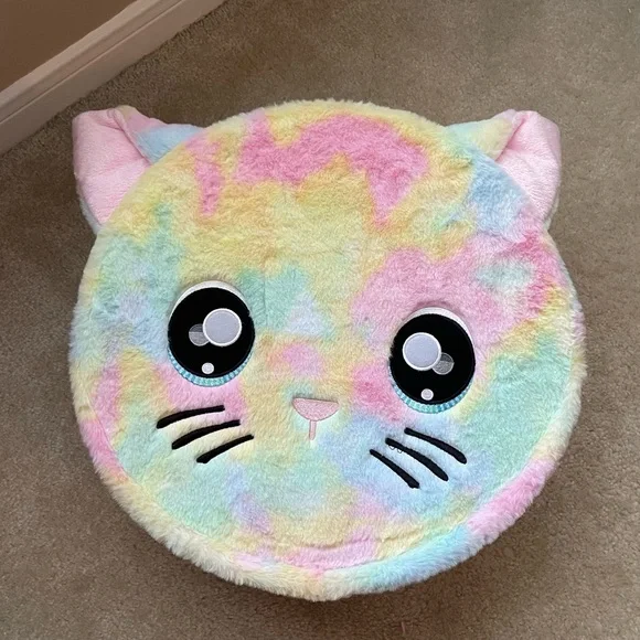 Large Overnight Case for Girl’s - Fuzz Cat