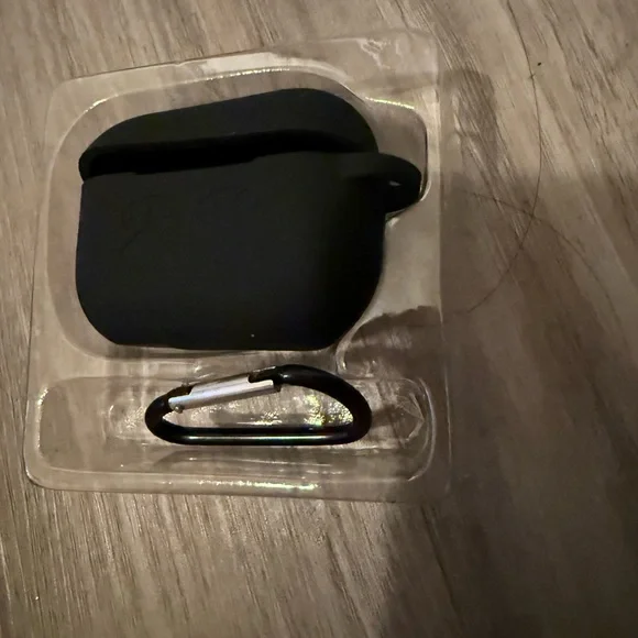 Black AirPods Case Pro with Carabiner