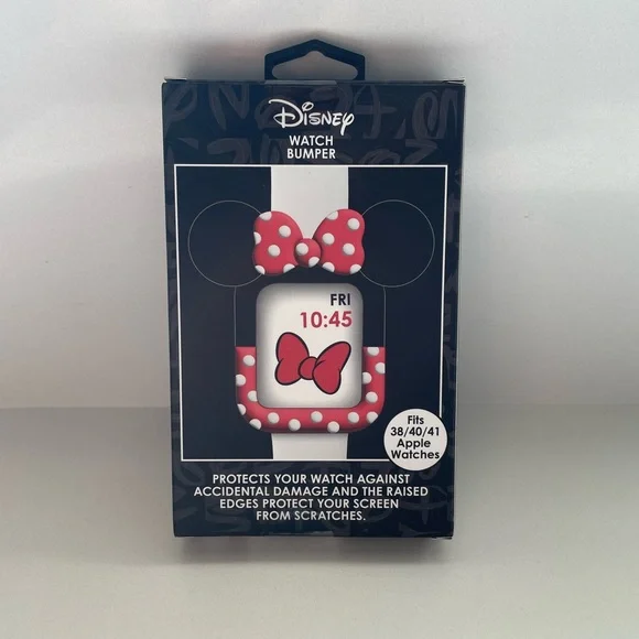Disney Minnie Mouse Red and Black Watch Bumper for Apple Watch 38/40/41
