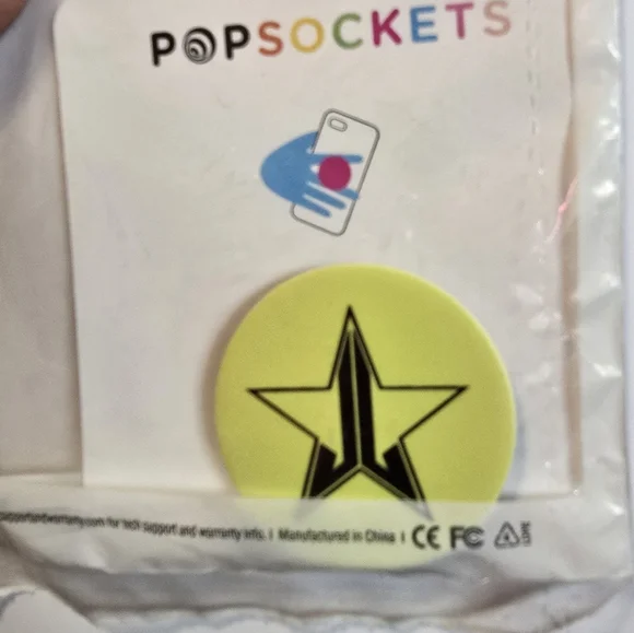 Jeffree Star PopSocket Yellow Phone Cover