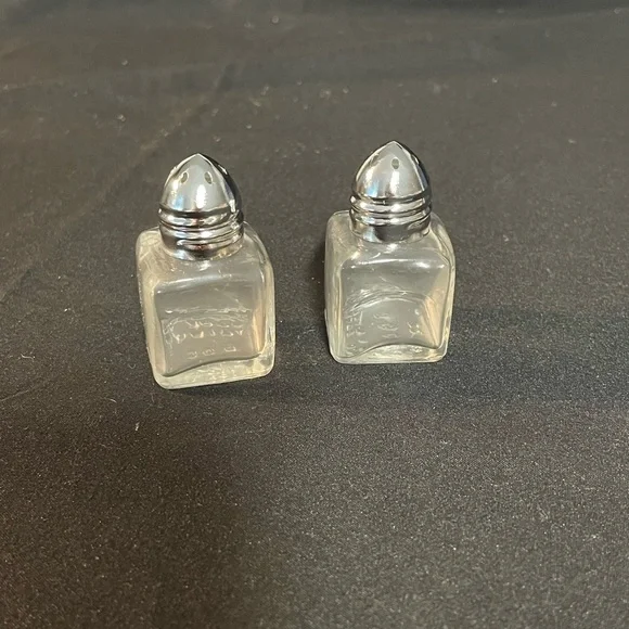Crate & Barrel Buffet Salt and Pepper Shakers - Set of 6 sets