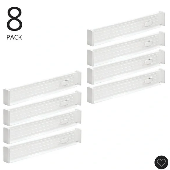 NWT M. Design expandable adjustable drawer divider foam ends