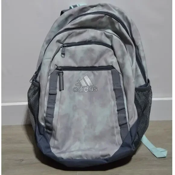 Adidas Excel 6 Gray & Blue Backpack