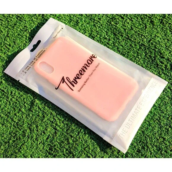 Threemore Bubblegum Pink Silicone Grip Iphone Xs/s 6x3