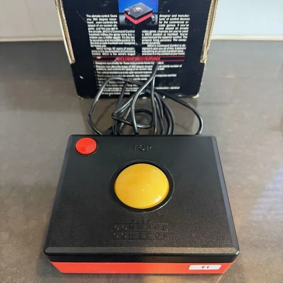 Wico Command Control Joystick w/ Box -Atari 400 800 & Commodore VIC-20 / 75-4560