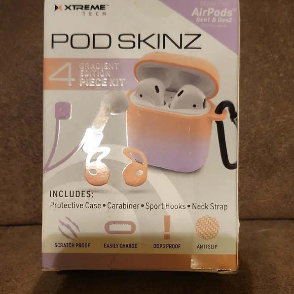 Xtreme Tech Pod Skinz Gradient Edition for AirPods