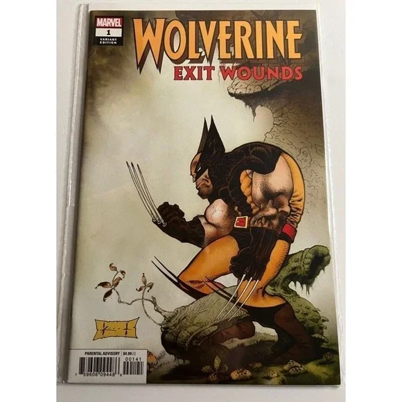 Wolverine Exit Wounds #1 B Sam Kieth Variant